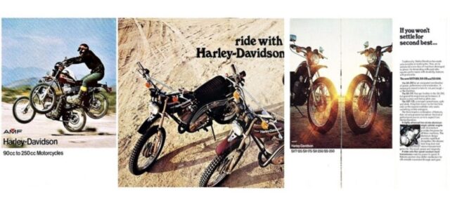 1975 - Harley-Davidson Folleto de ventas