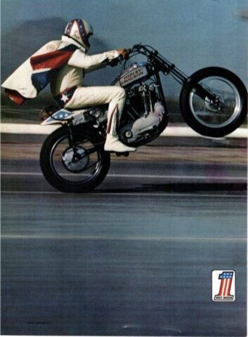 1975 - Harley-Davidson Folleto de ventas