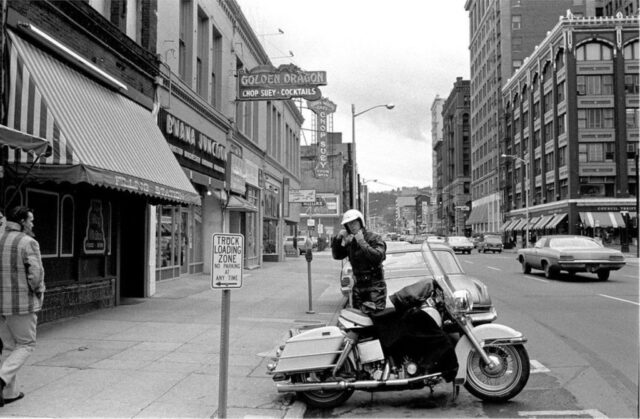 1975 - Harley-Davidson Foto de epoca