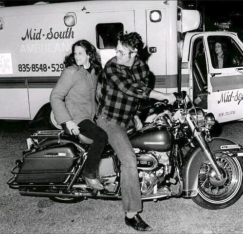 1975 - Harley-Davidson Foto de epoca