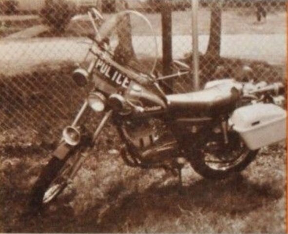 1975 - Harley-Davidson Foto de epoca