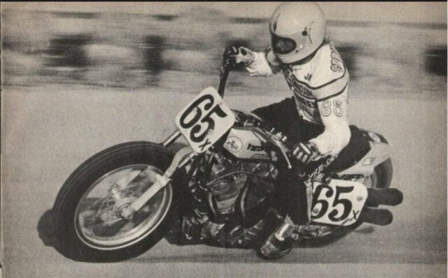 1975 - Harley-Davidson Foto de epoca