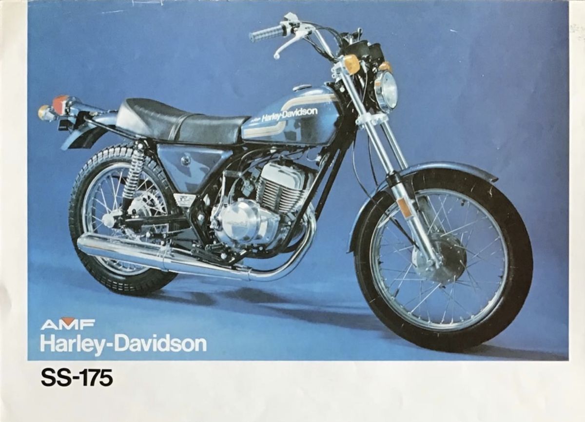 1976 - Harley-Davidson SS-175 1976 - Harley-Davidson SS-175
