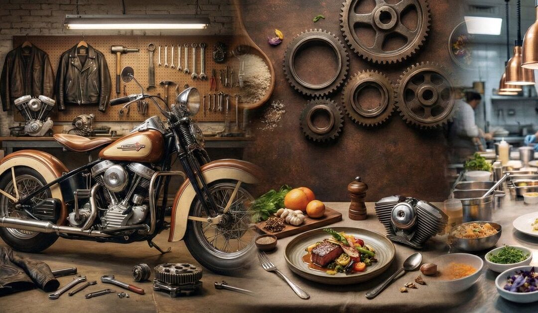 La Pasión por las Harley Clásicas y la Innovación en la Cocina: Conexiones que Inspiran