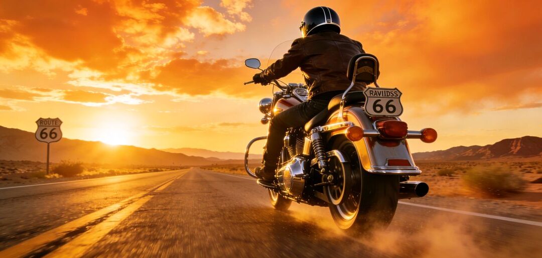 Harleys clásicas y emociones