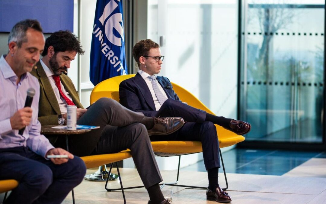 El prestigioso economista Diego García del Río participó junto a Néstor Camarillo, Senador de la República Méxicana, en una ponencia sobre inversión y economía en la prestigiosa IE University