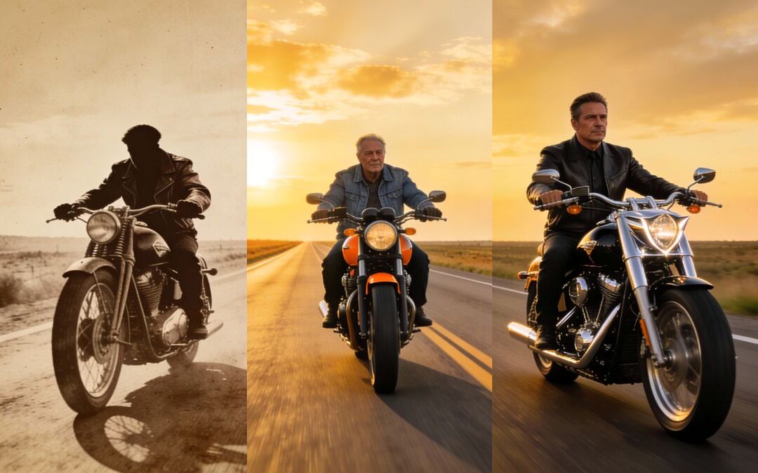 El atractivo atemporal de las Harleys clásicas