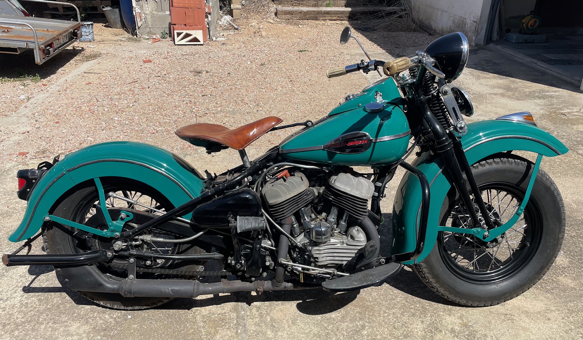 Harley-Davidson WL45 de 1941 - Dcha Harley-Davidson WL45 de 1941 - Dcha